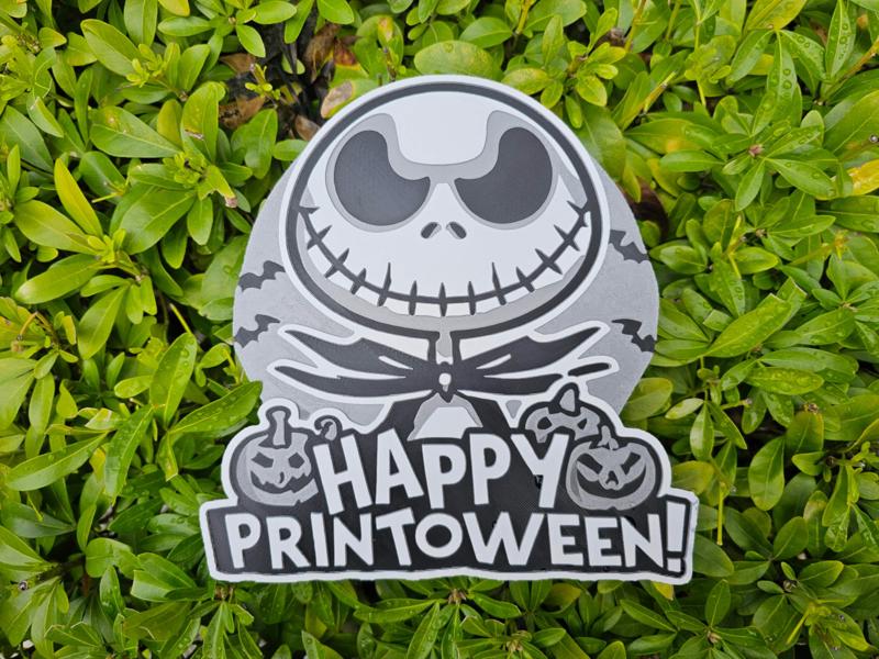 Nightmare Before Christmas (Inspired) "Happy Printoween" Jack Skellington Halloween