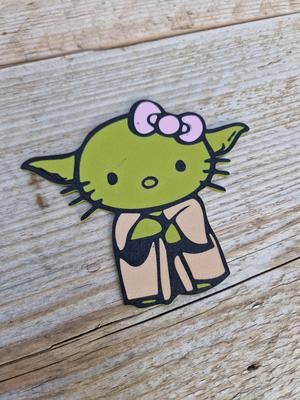 Hello Yoda Fridge Magnet (AMS Ready)