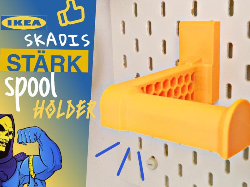 STÄRK SKADIS Filament Spool Holder (+ smart pins)