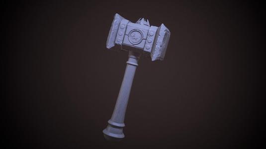 Doomhammer Warcraft 3D printable