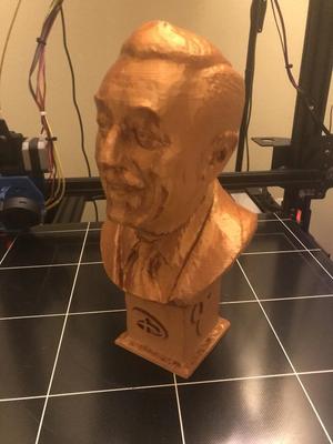 Walt Disney Bust