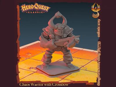 HeroQuest - Chaos Warrior with Crossbow