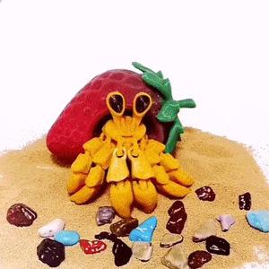 Flexi strawberry crab 🦀🍓