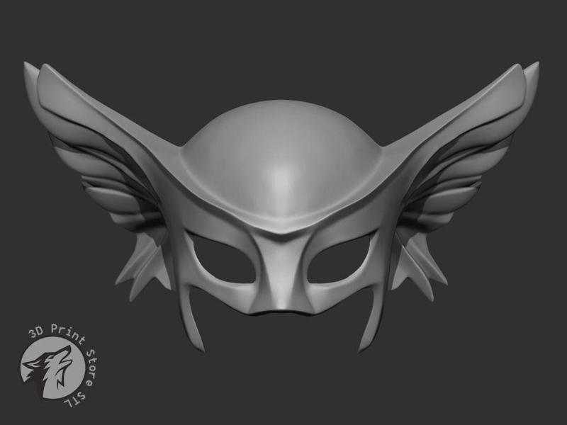 Hawkgirl Helmet From DC Comics - Fan Art