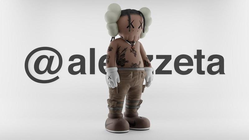 Kaws Travis Scott for Print