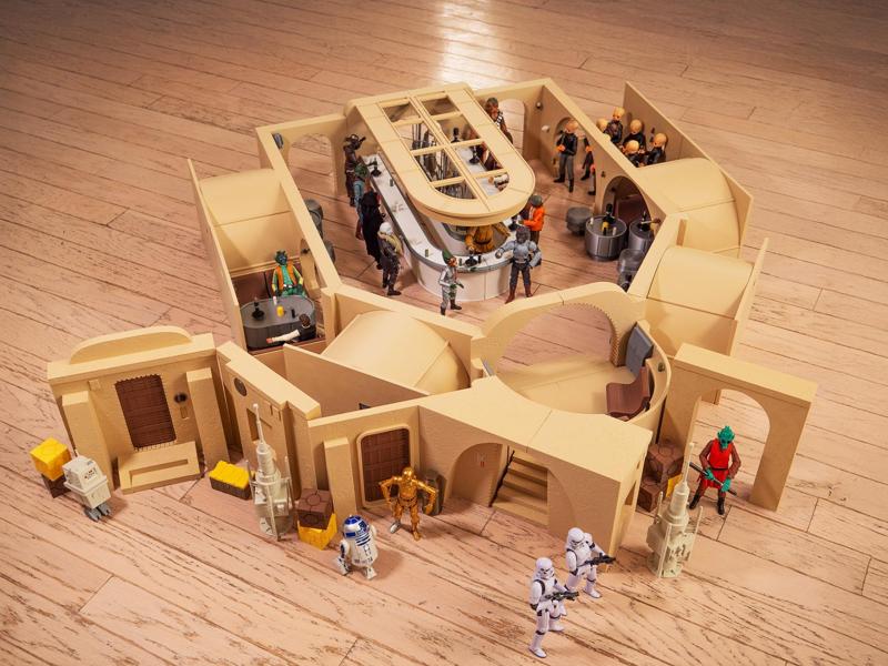 Mos Eisley Cantina - Star Wars Diorama for Black Series & Vintage Collection