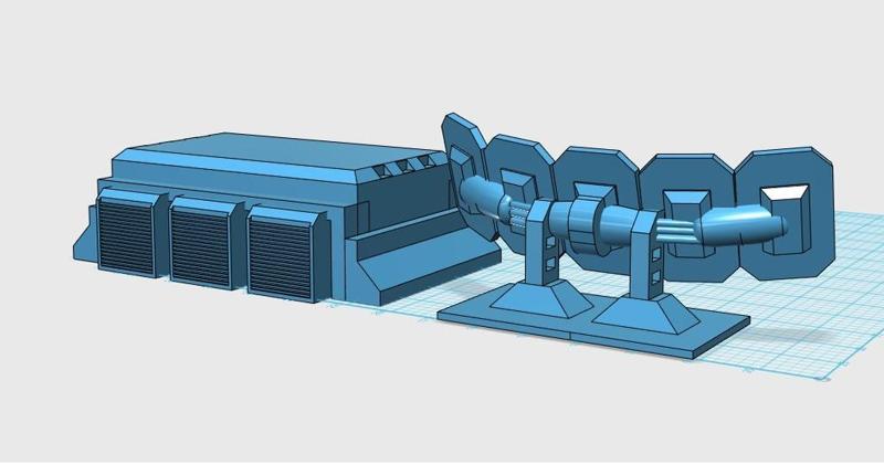 Scifi Radar and Bunker