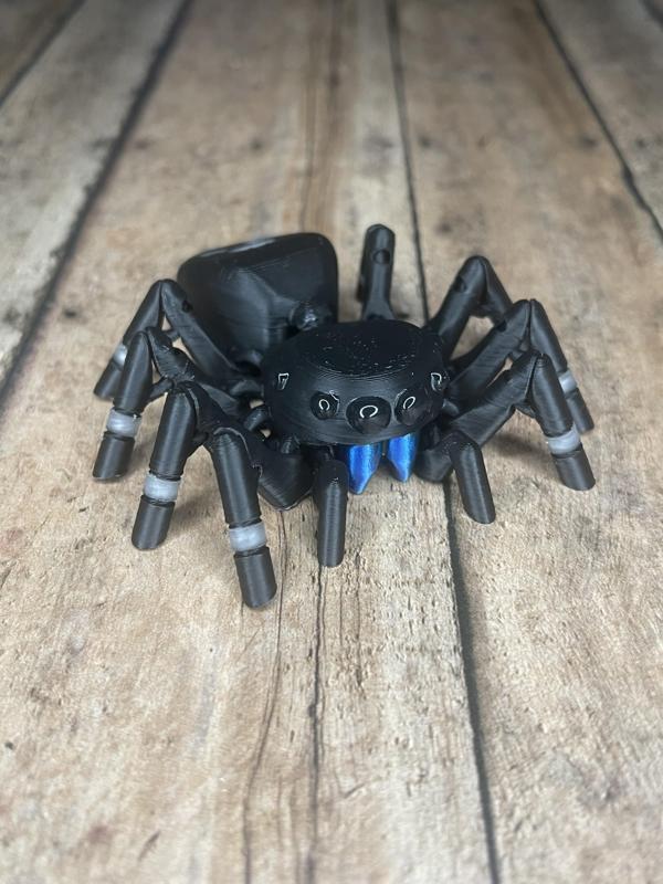 Articulated Jumping Spider _ Print-In-Place Jumping Spider