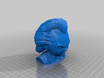 Chucky bust Child's Play movie