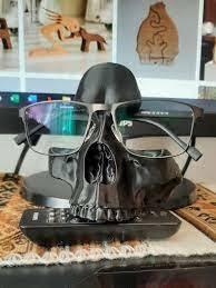 Goth Skull Glasses Holder