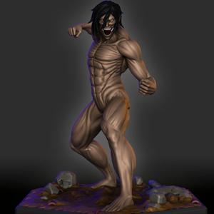 Eren - Attack Titan - Shingeki no Kyojin