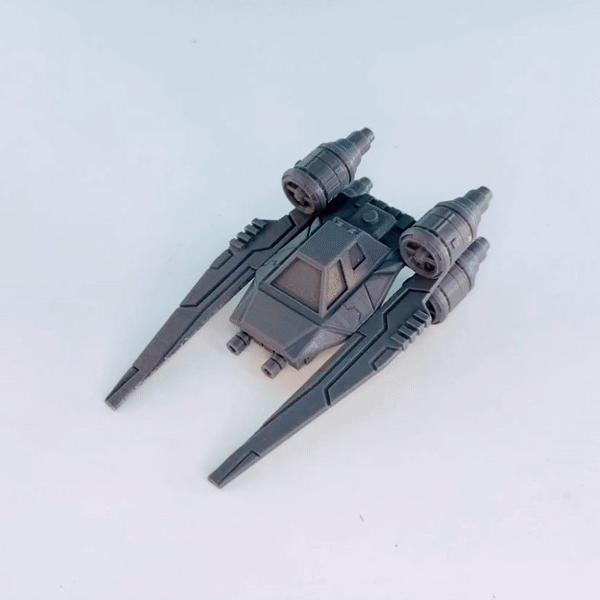 Cute U-Wing SD CHIBI STAR WARS