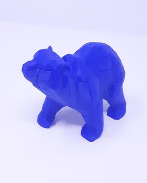 Low Poly Bear Puzzle - over 30 unique ieces
