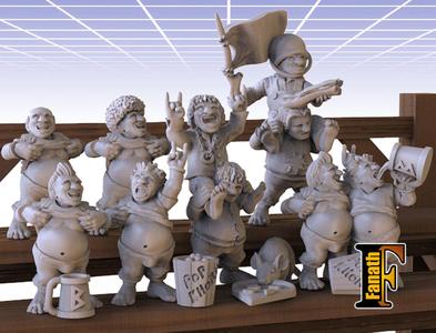 10 Fans Halflings - Fanath