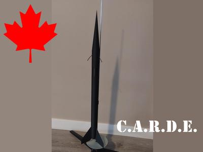Black Bart II model rocket
