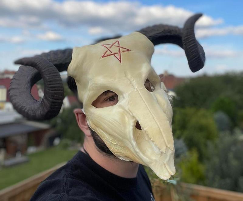 Krampus mask