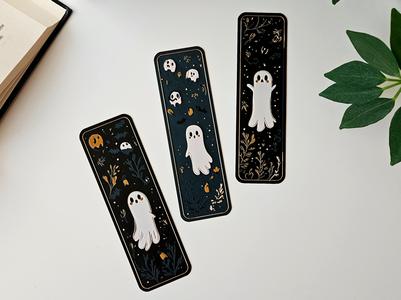 Boo-tiful Bookmarks Set