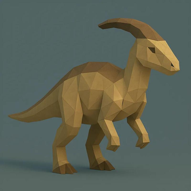 Parasaurio LOW POLI   
