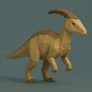 Parasaurio LOW POLI   