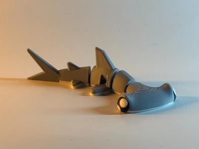 Articulated Cute Hammer Head Shark