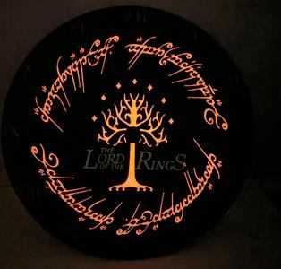 The Lord Of The Rings Clock