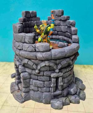 Wargame Fantasy - Ruined Tower