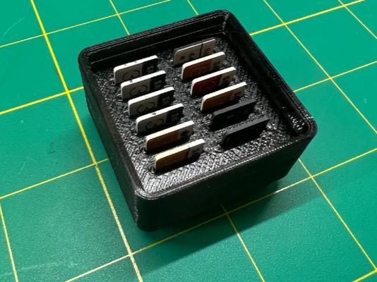micro sd card holder Gridfinity