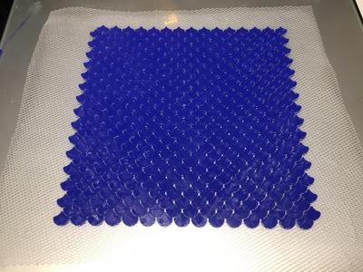 Fish Scale (on fabric) 