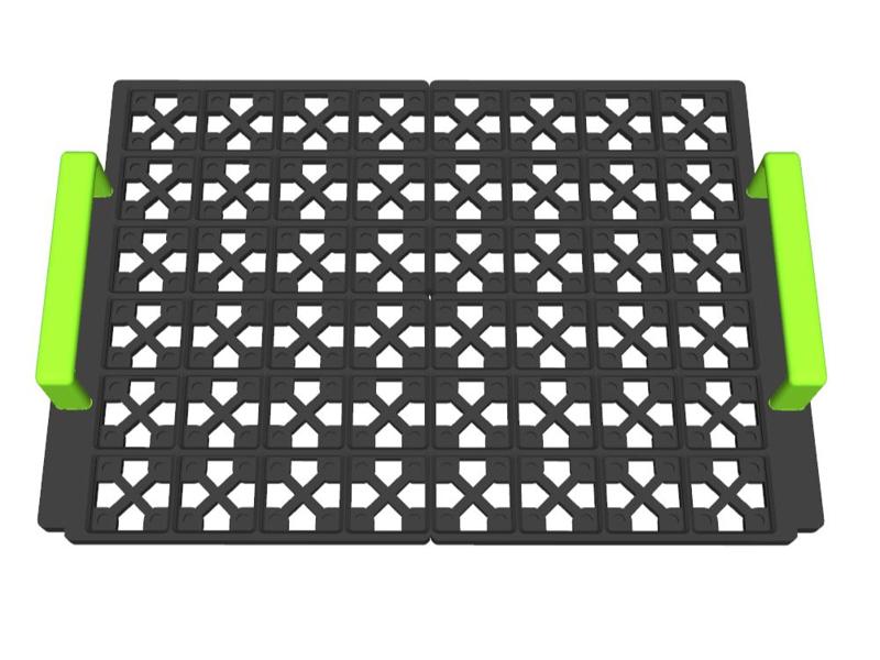 Gridfinity Makpac stackable tray (magnetic)