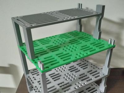 Modular Stackable Open Shelving System A1 Mini