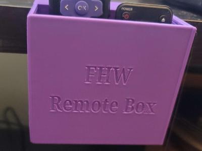 FHW IKEA Kallax remote holder