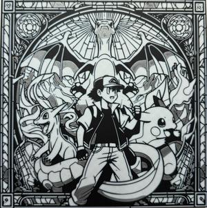 Wall art ( canvas) Pokemon