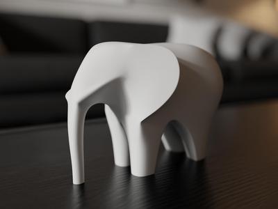 minimalist Elephant