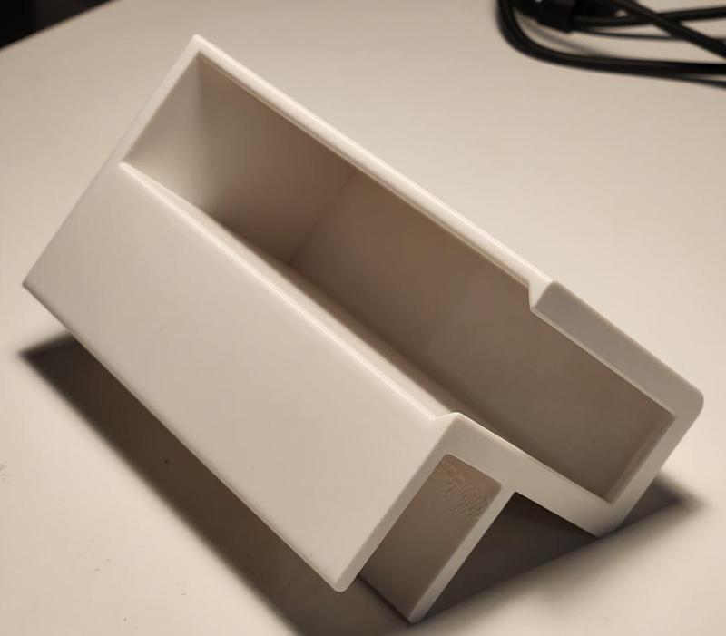 Laptop power brick holder