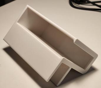 Laptop power brick holder