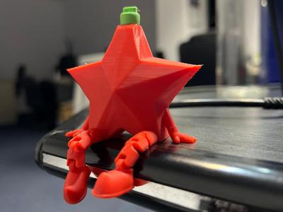 Christmas Star - Articulated Christmas Ornament