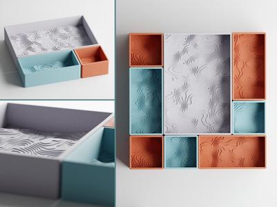 Stepped Boxes (3 Sizes)