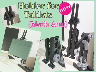 Strong tablet holder (Mech Arm system)