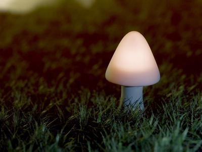 Mushroom Tealight Lamp
