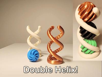 Double Helix (DNA fidget vortex spiral toy)