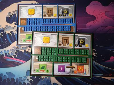 Lightweight Terraforming Mars Player Board
