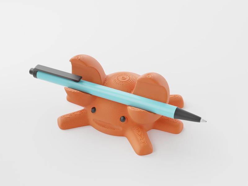 Crab Pen Holder. Cute Kawaii Pencil Holder. Easy