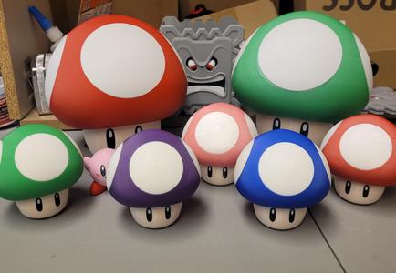 Multi-part Mushroom Stash Jar - Large Version