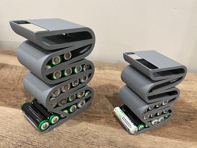 AA & AAA Battery Dispenser