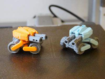 Racer Tank Mech - Model Kit