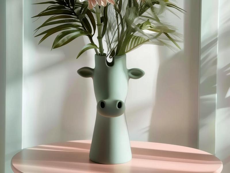 Giraffe Vase for Playful Decor
