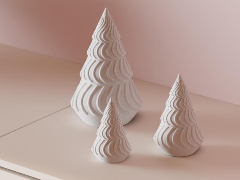 Minimalist Christmas Tree Nordic Decoration