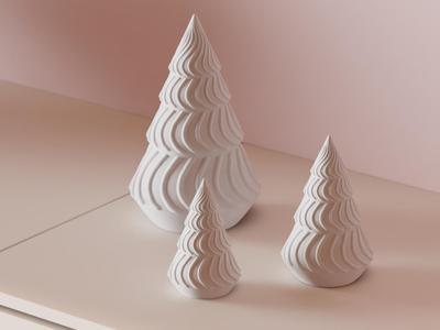 Minimalist Christmas Tree Nordic Decoration