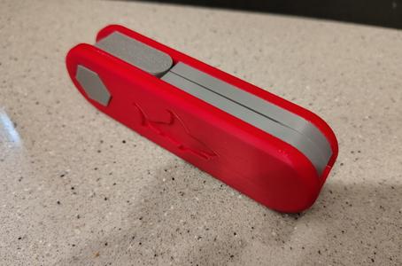Foldable phone holder