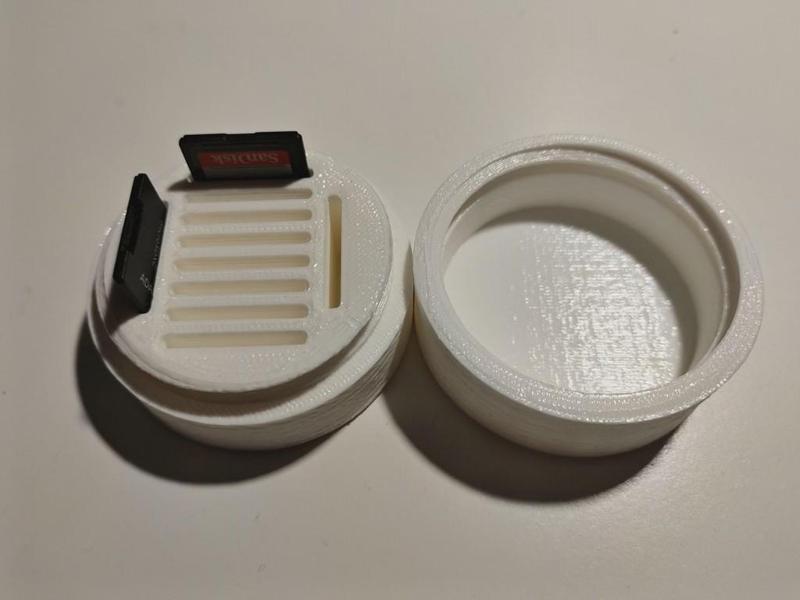 SD Card Holder 10 Pcs Round